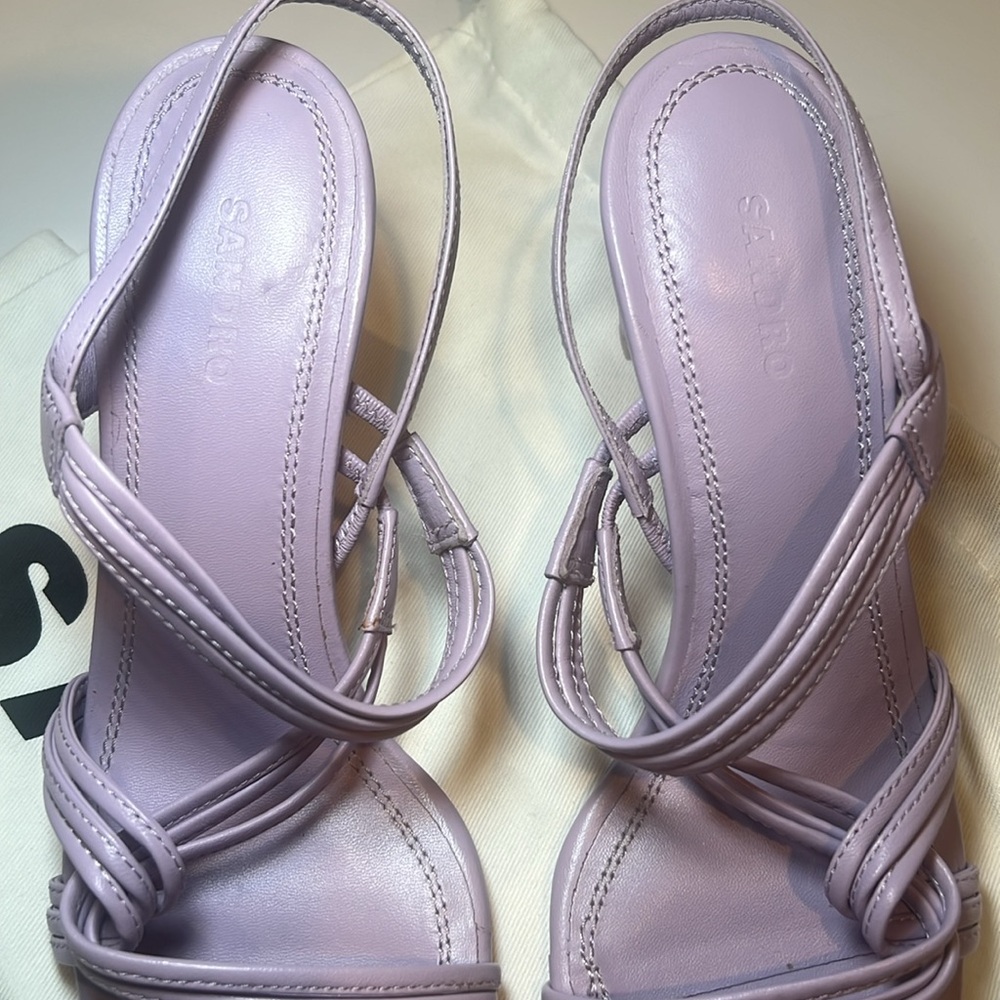 Faye Strappy Slingback High Heel Sandals - Picture 3 of 7